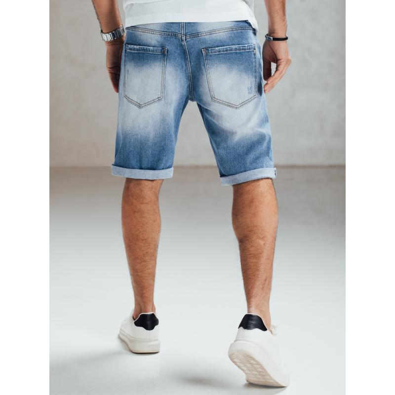 Férfi farmerrövidnadrág, kék