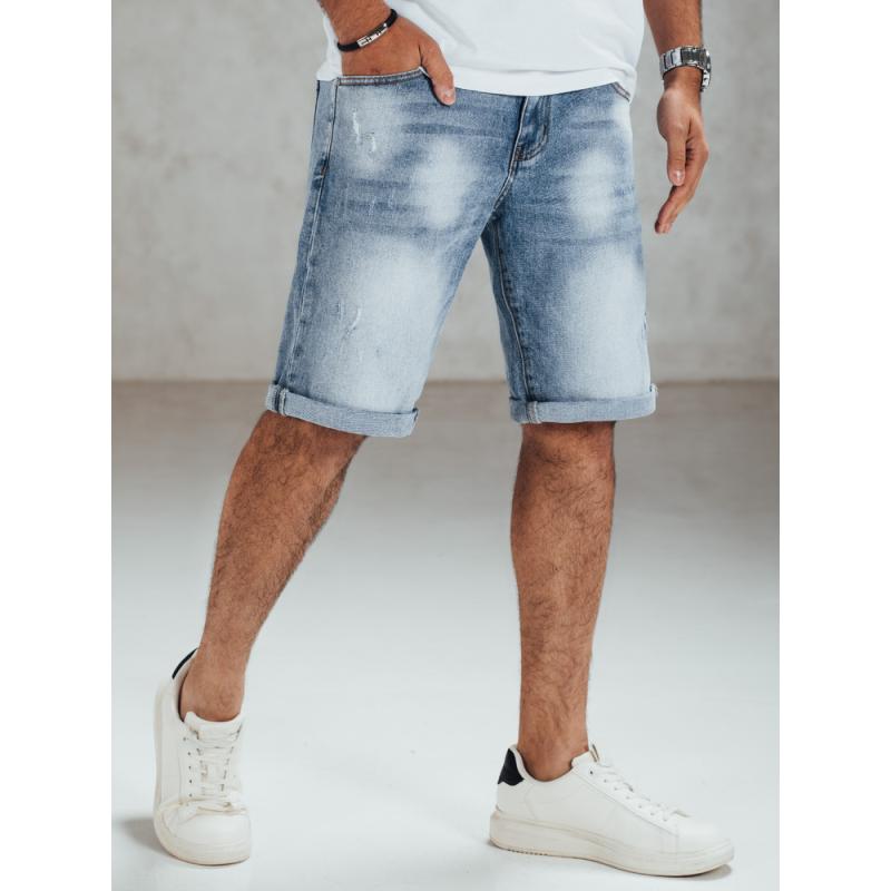 Férfi farmerrövidnadrág kék