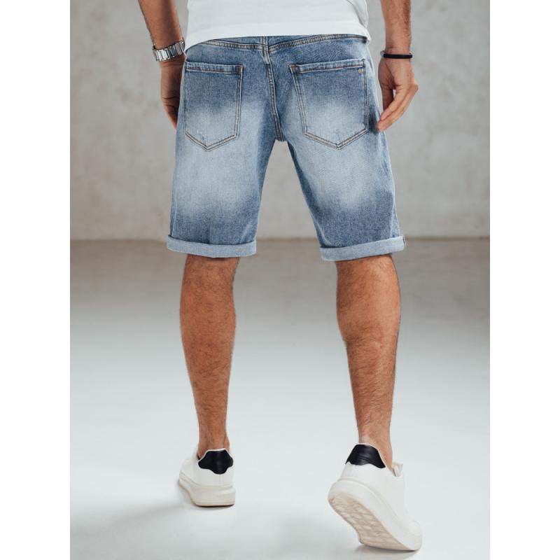 Férfi farmerrövidnadrág kék