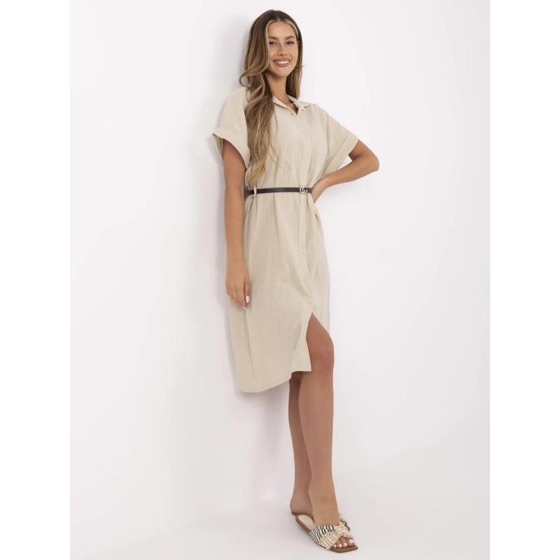 Bézs muszlin ingruha