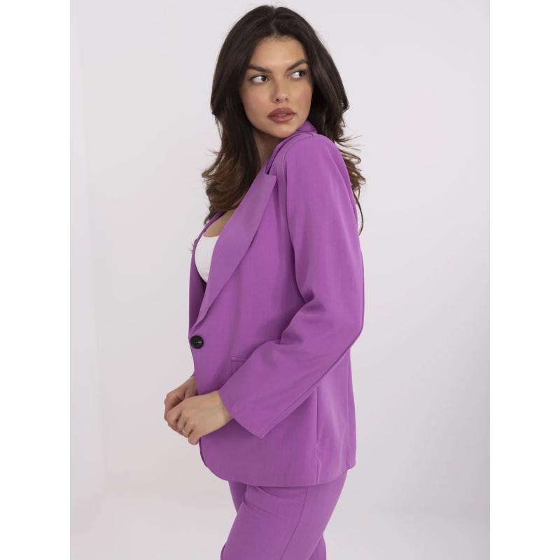 Lila, testre szabott női kabát