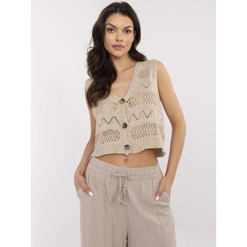 Špinavě fialový klasický svetr z bavlny