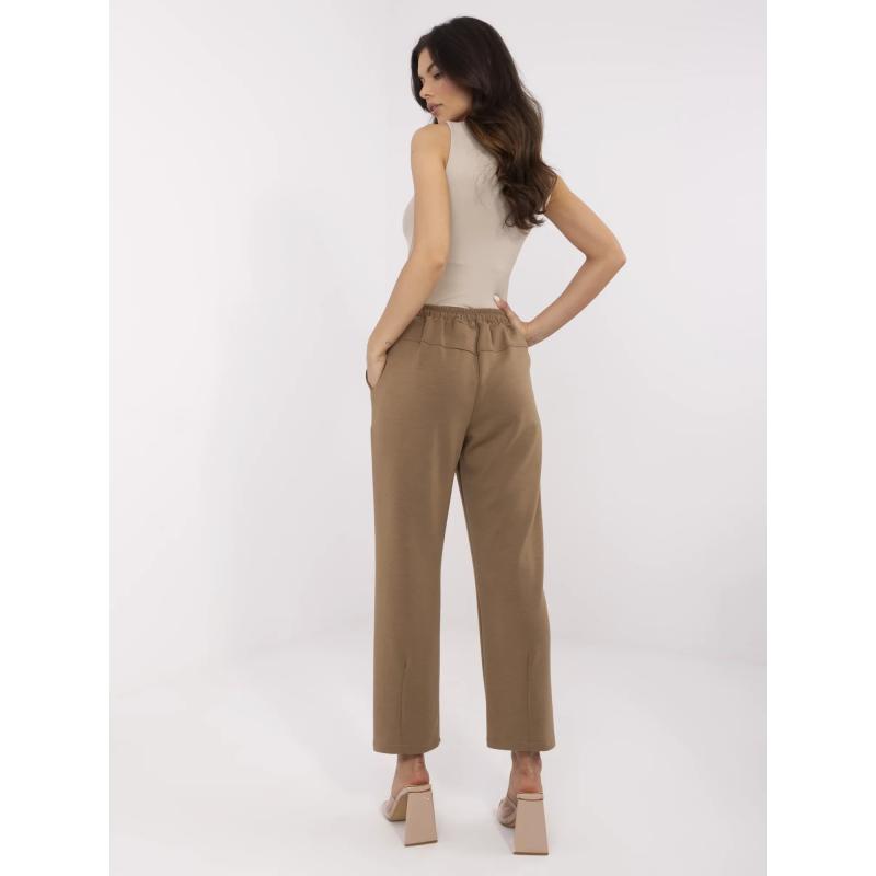 Ecru alapvető melegítő nadrág húzózsinórral