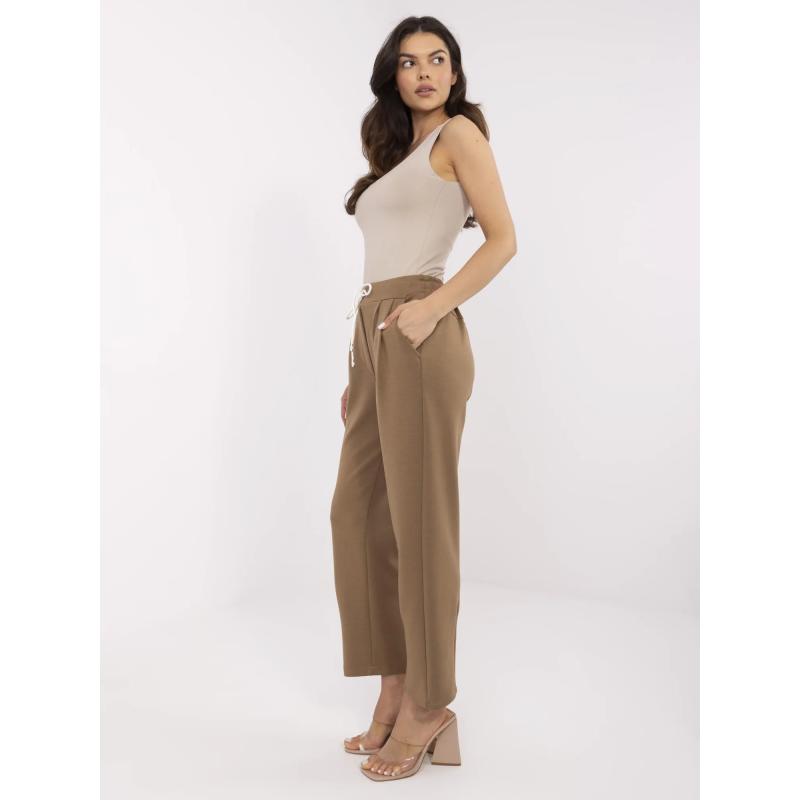 Ecru alapvető melegítő nadrág húzózsinórral