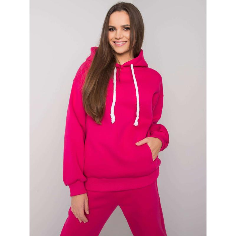 Fuchsiová dvojdielna bavlnená súprava Alicia