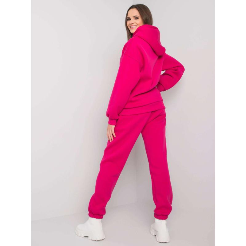 Fuchsiová dvojdielna bavlnená súprava Alicia