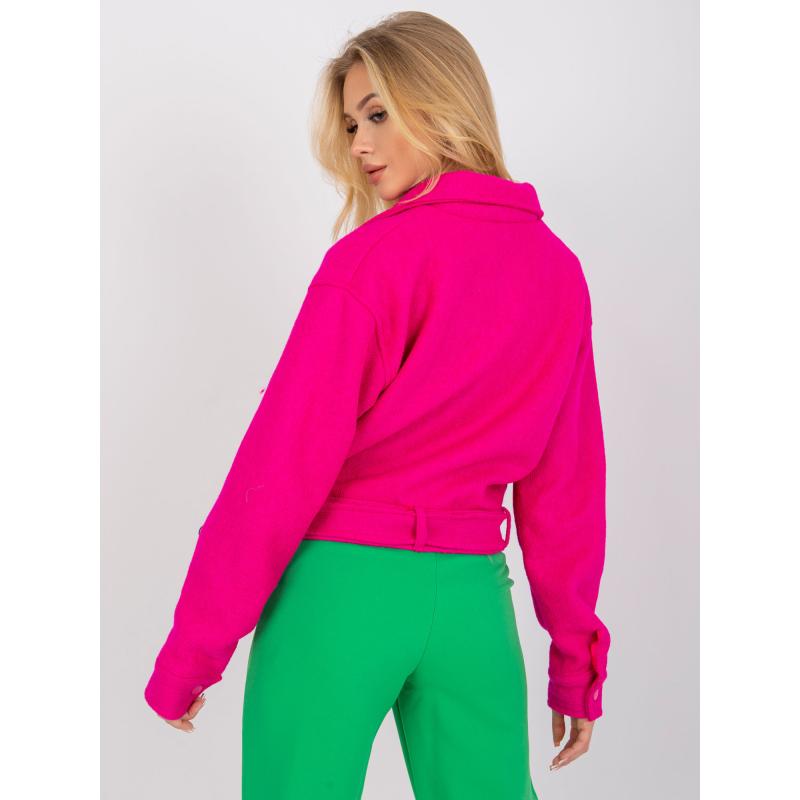 Fuchsiová krátka bunda Francine