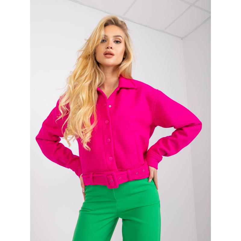 Fuchsiová krátka bunda Francine