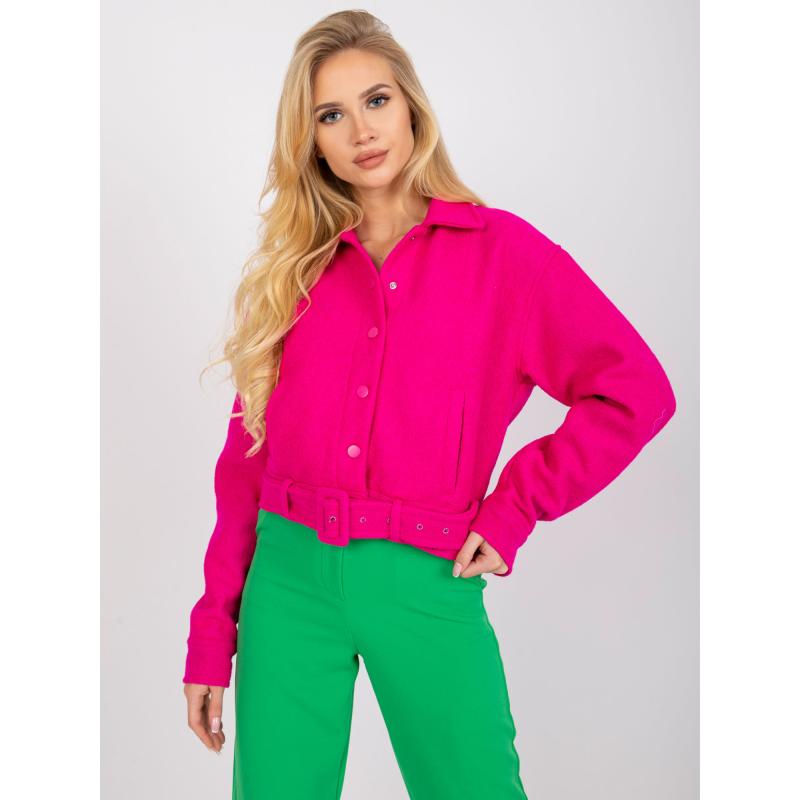 Fuchsiová krátka bunda Francine