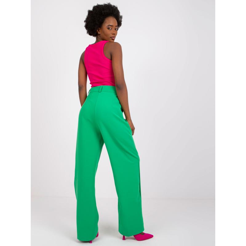 Fuchsiové basic pruhované tričko Eston RUE PARIS