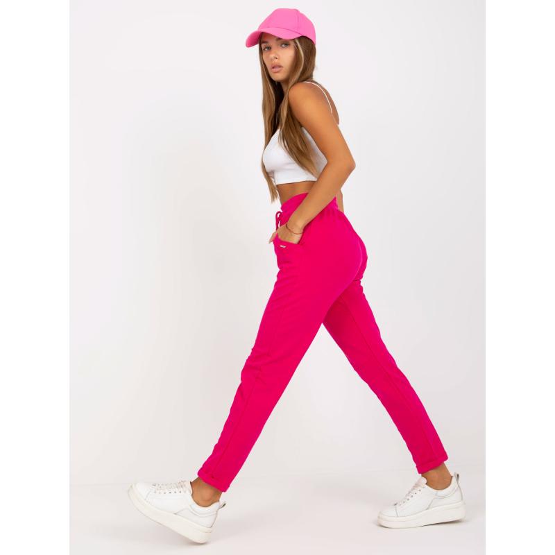 Fuksziás alapvető melegítő nadrág zsebekkel Aprilia