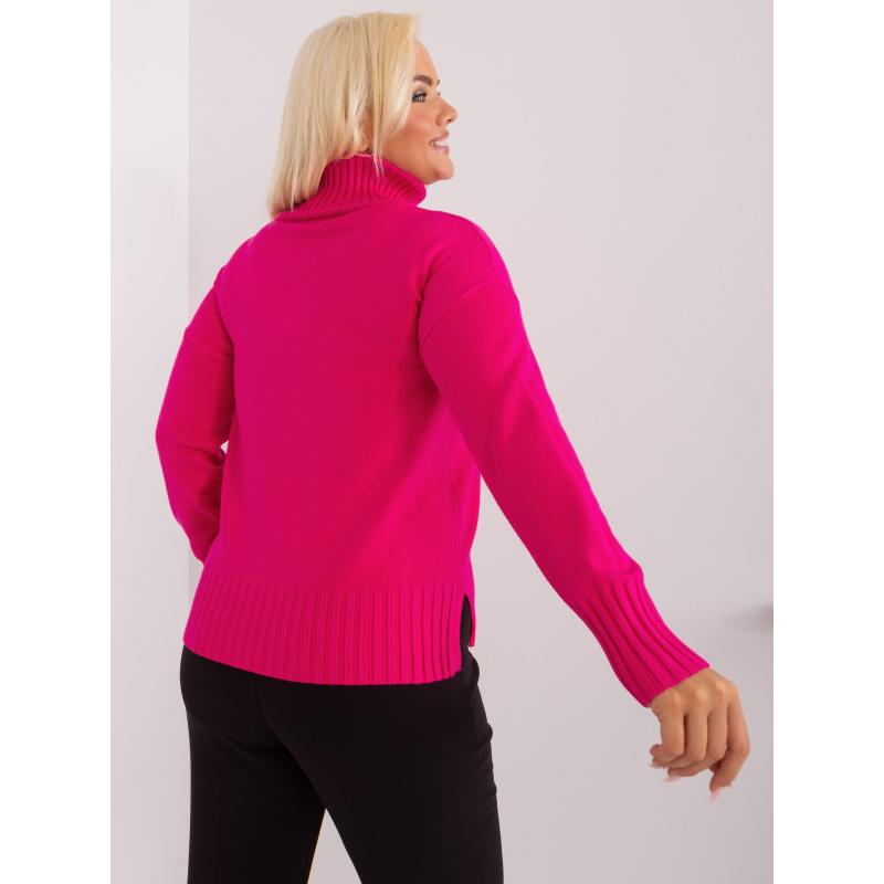 Ecru-žltý sveter s ananásovým vzorom RUE PARIS