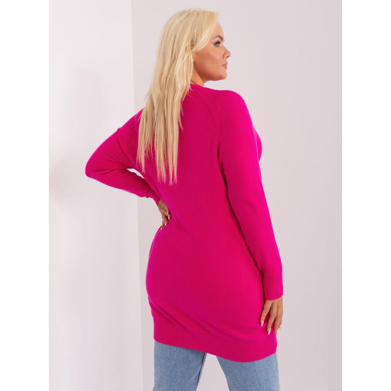 Zlatý priehľadný sveter s 3/4 rukávmi