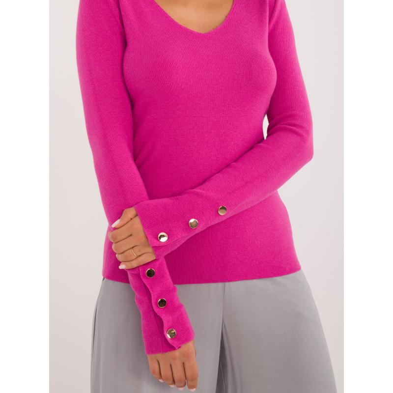 Ecru klasszikus póló rugalmas mandzsettával