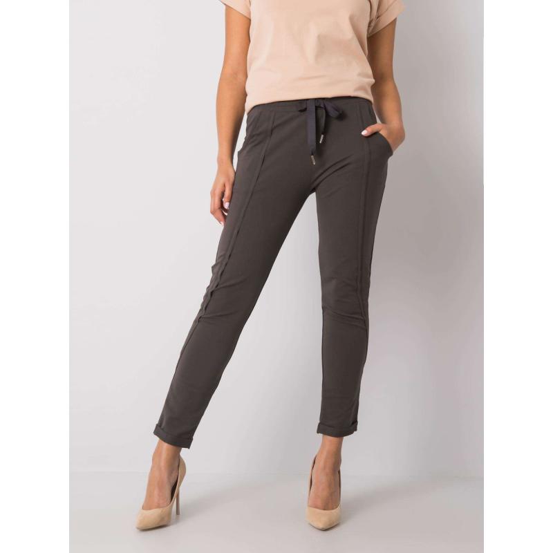 Sötét khaki Hadley melegítőnadrág