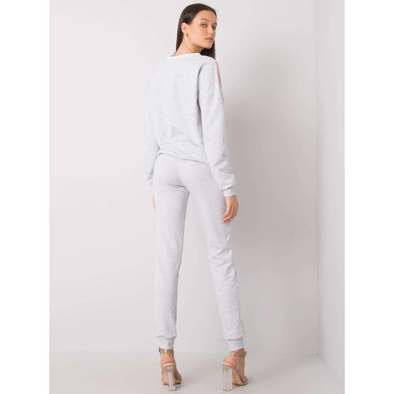 Biela a špinavoružová tepláková súprava Hilda