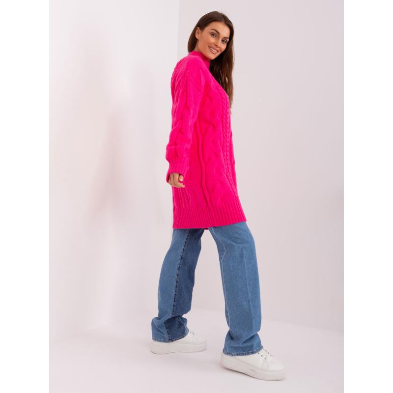 Ecru-fekete női pulóver csíkokkal RUE PARIS