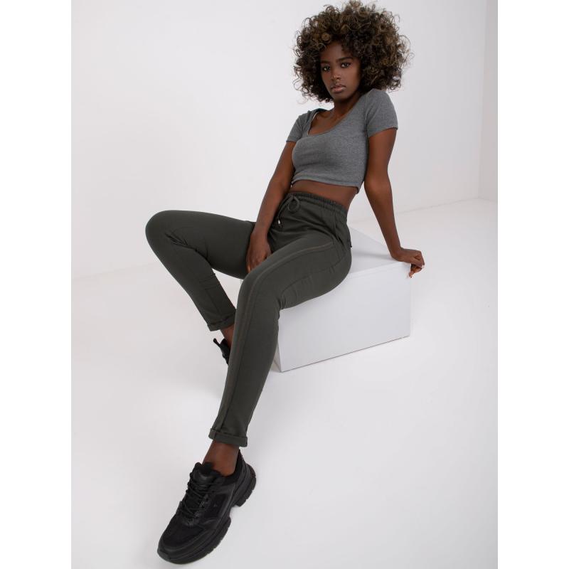 Sötét khaki Nyitható nadrág