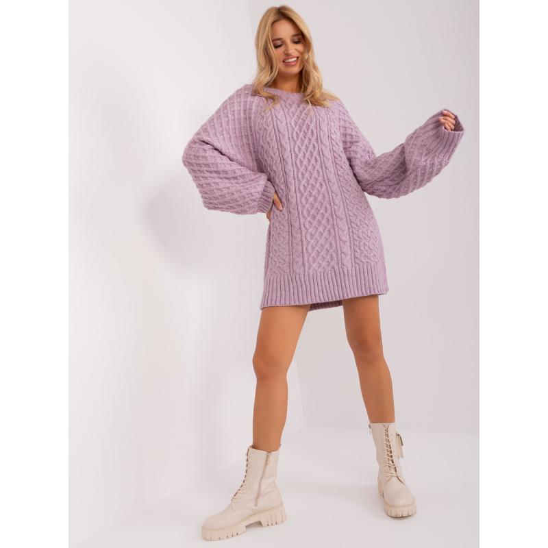 Ecru női pulóver applikációval