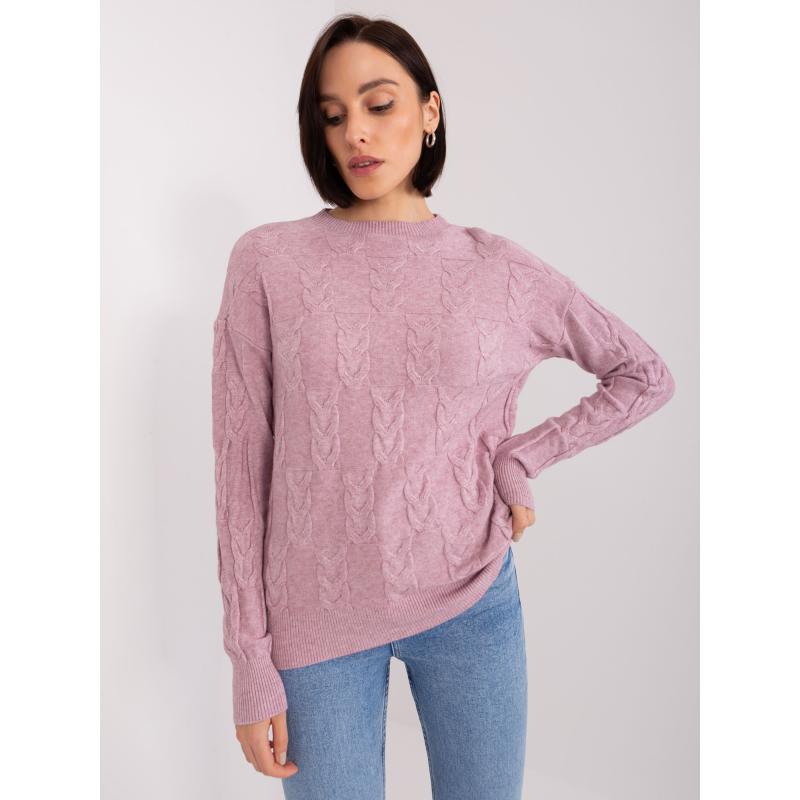 Pisztácia pulóver díszítő lánccal