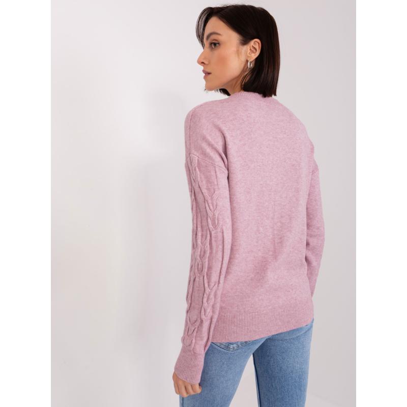 Pisztácia pulóver díszítő lánccal