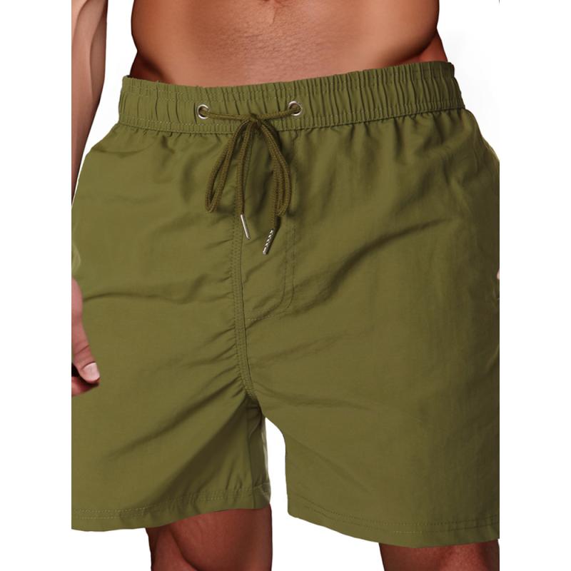 Pánske plavky olivové