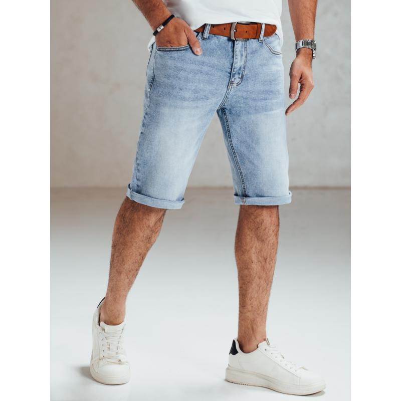 Pánské džínové šortky modré