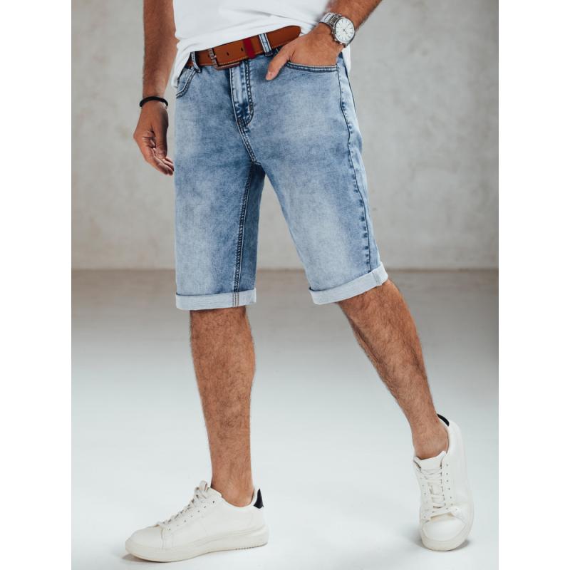Pánské džínové šortky modré