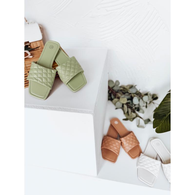 Dámske šľapky SATELIVA zelené