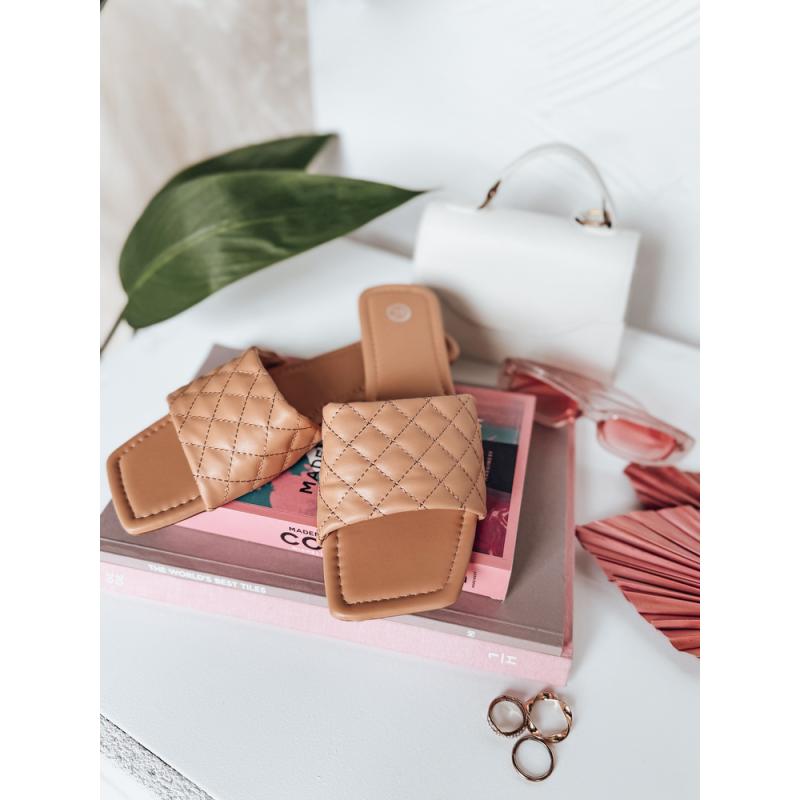 Dámske šľapky SATELIVA béžové