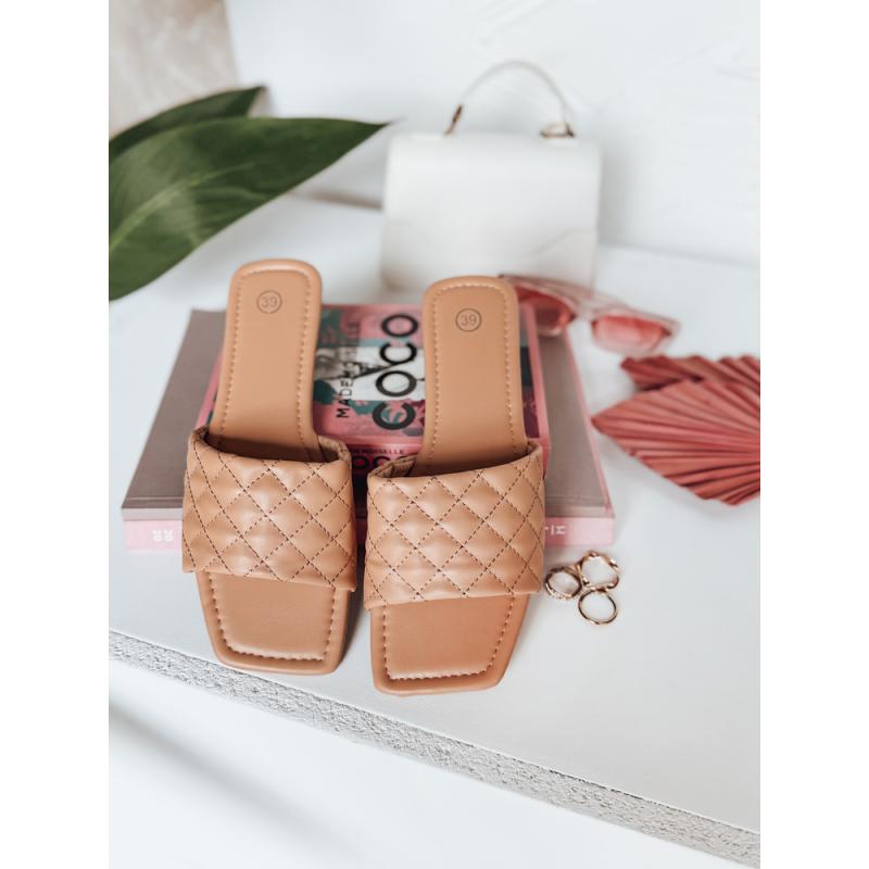 Dámske šľapky SATELIVA béžové