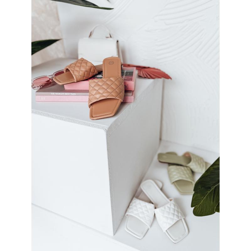 Dámske šľapky SATELIVA béžové