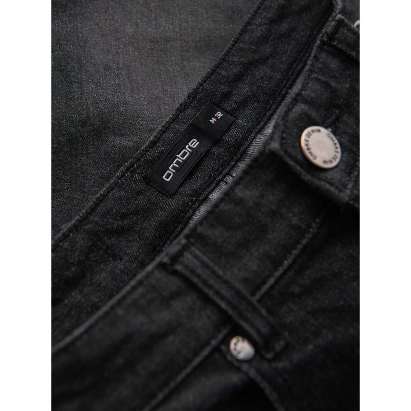 Férfi rövid farmer rövidnadrág - fekete V3 OM-SRDS-0164 OM-SRDS-0164