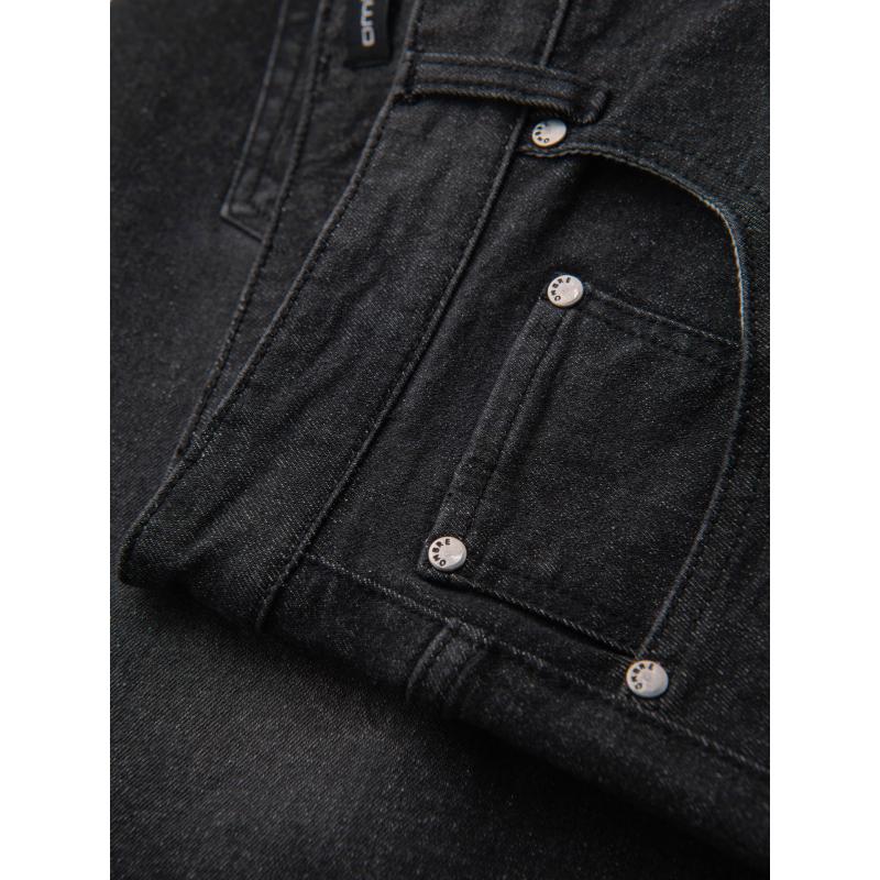 Férfi rövid farmer rövidnadrág - fekete V3 OM-SRDS-0164 OM-SRDS-0164