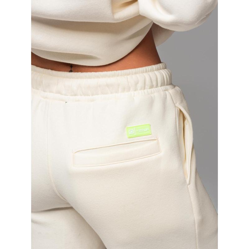 UNISEX mikina + šortky – krémová V2 Z108