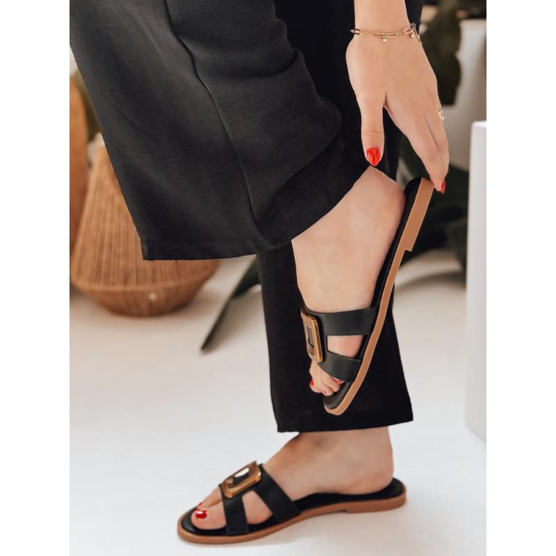 Dámské žabky GLAMSTEP černé