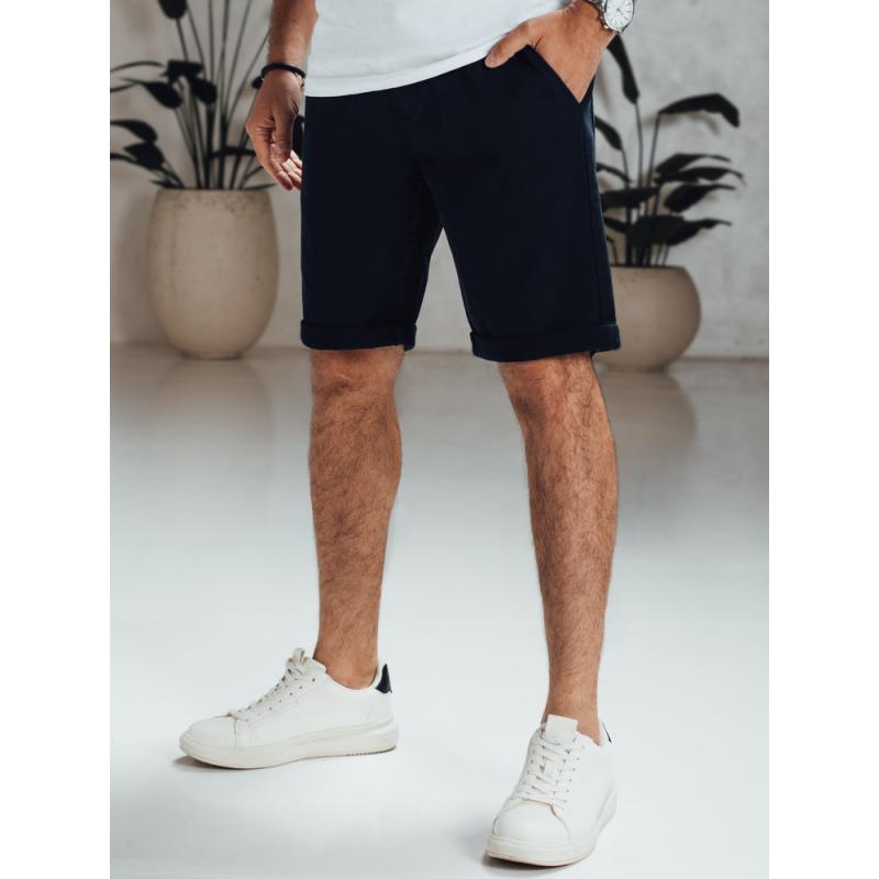 Pánské tmavě modré džínové šortky