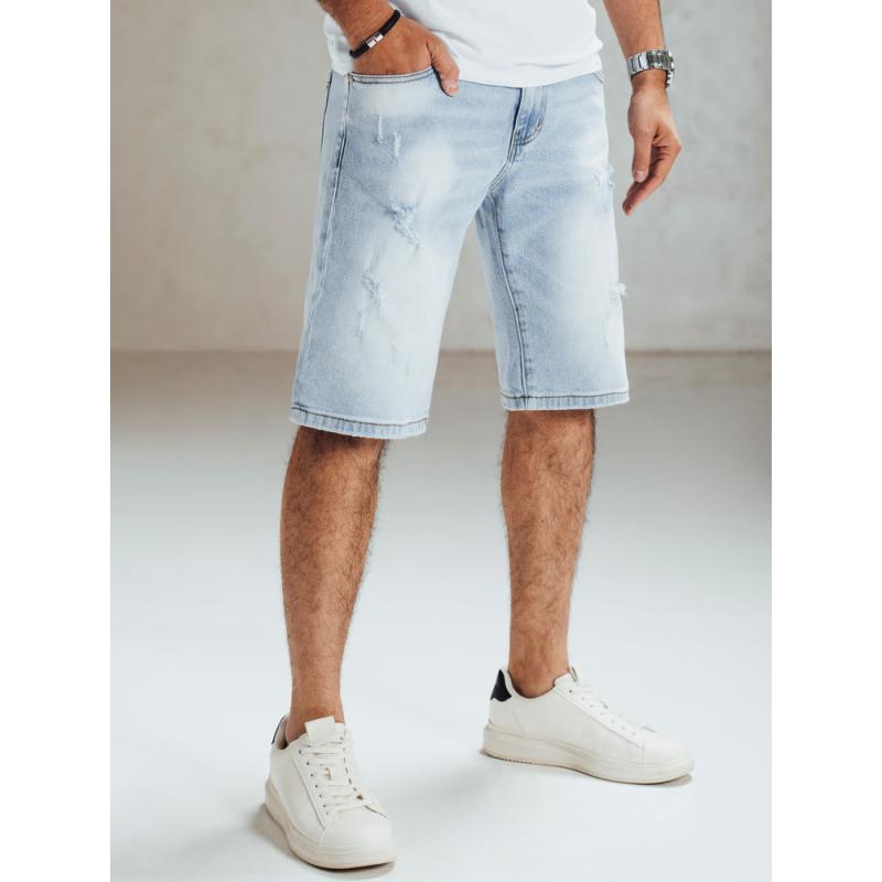 Pánské modré džínové šortky