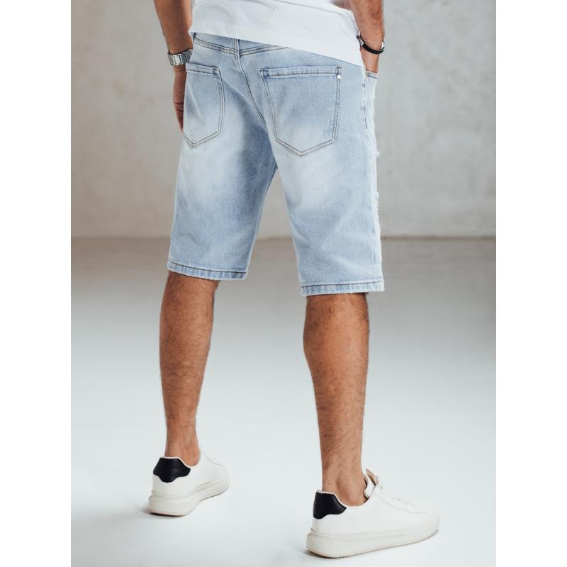 Pánské modré džínové šortky