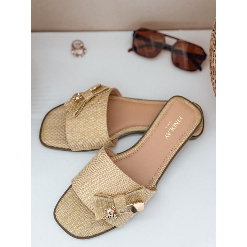 Dámské žabky TEDDYLUXE béžové