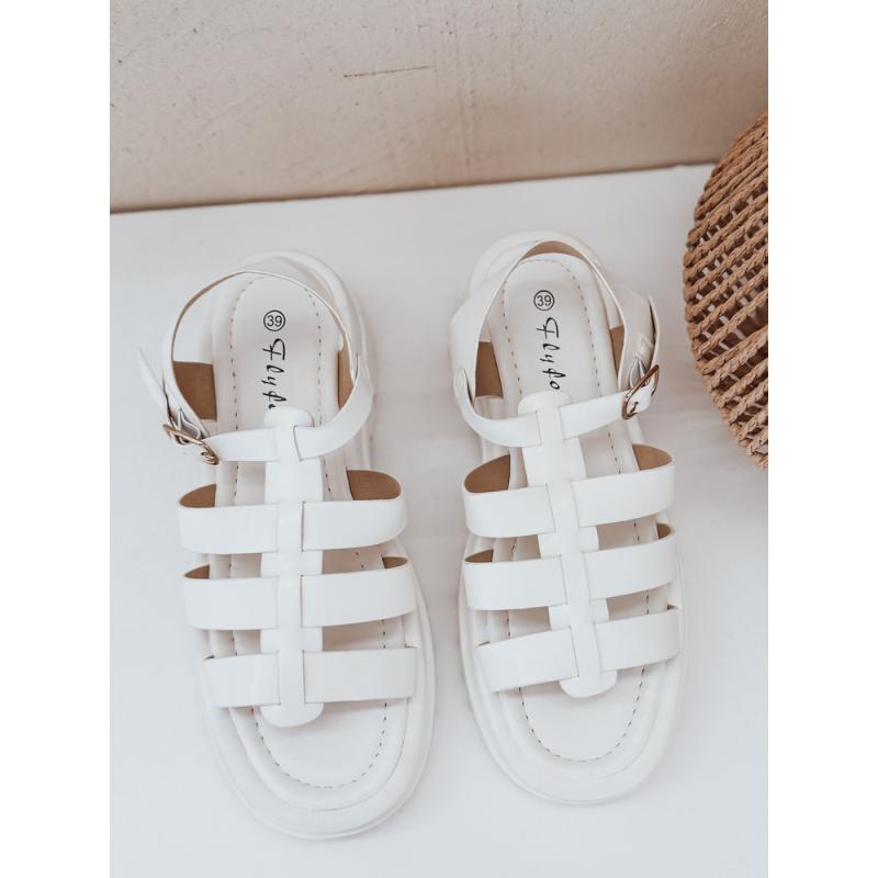 Dámske sandále SERALINA, biele