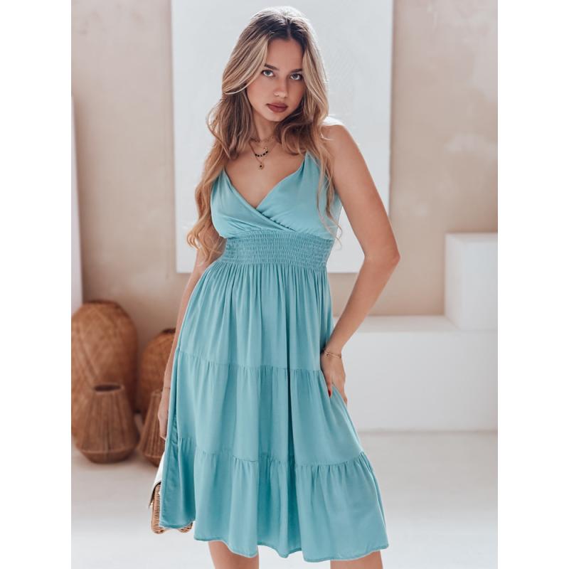 Midi ruha MISSBREEZE kék