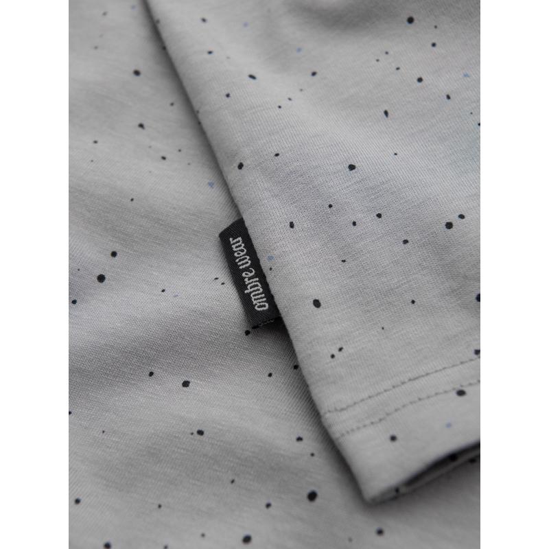 Férfi pamut póló kerek nyakkivágással - világosszürke V8 OM-TSFP-0186