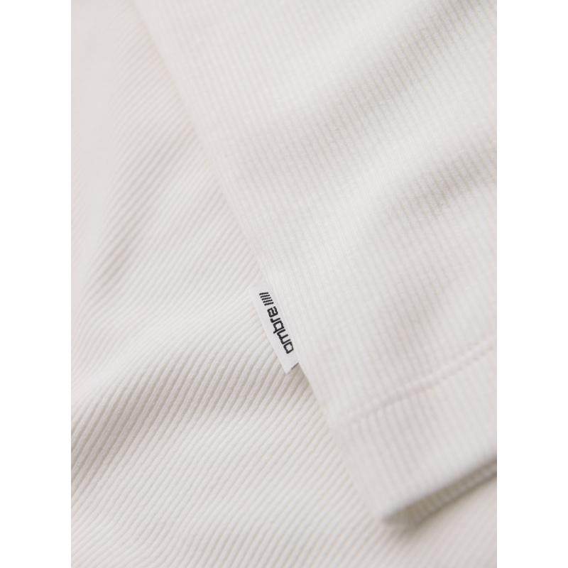 Pánské bavlněné základní tričko s ramínky - bílé V1 OM-TSBT-0239