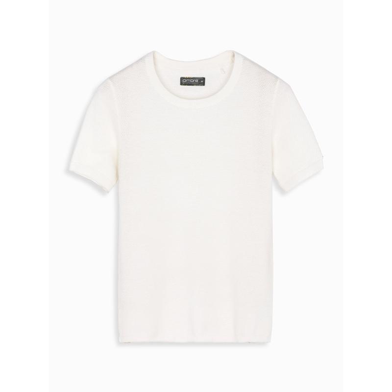 Pánská prošívaná bunda s leskem a stojáčkem – černá V1 OM-JALP-0218