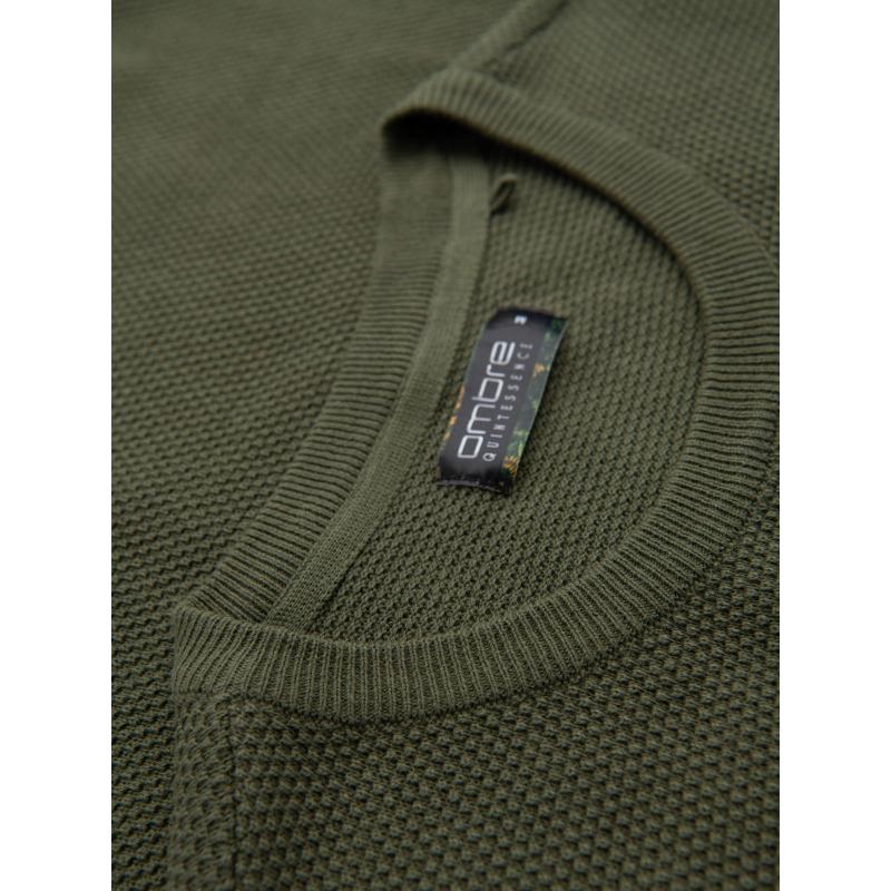 Pánská prošívaná bunda s leskem a stojáčkem – světle šedá V5 OM-JALP-0218