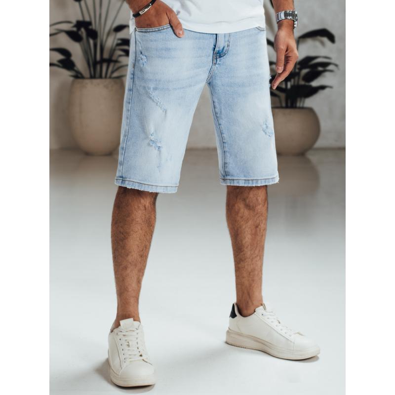 Pánské džínové šortky modré