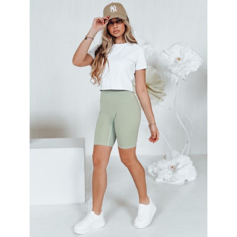 Női rövidnadrág LOVIFIT menta