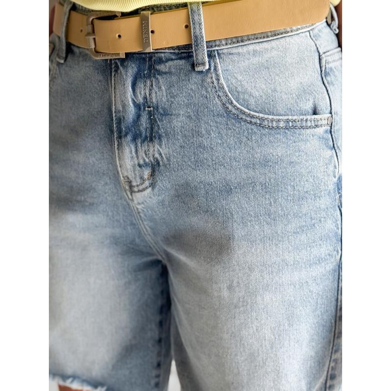 Női farmer rövidnadrág TAVELLIA kék