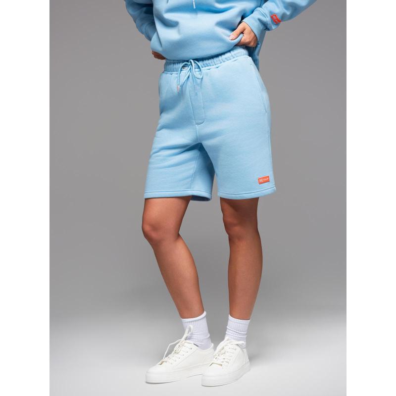 UNISEX kapucnis pulóver + sportrövidnadrág – kék V8 Z110